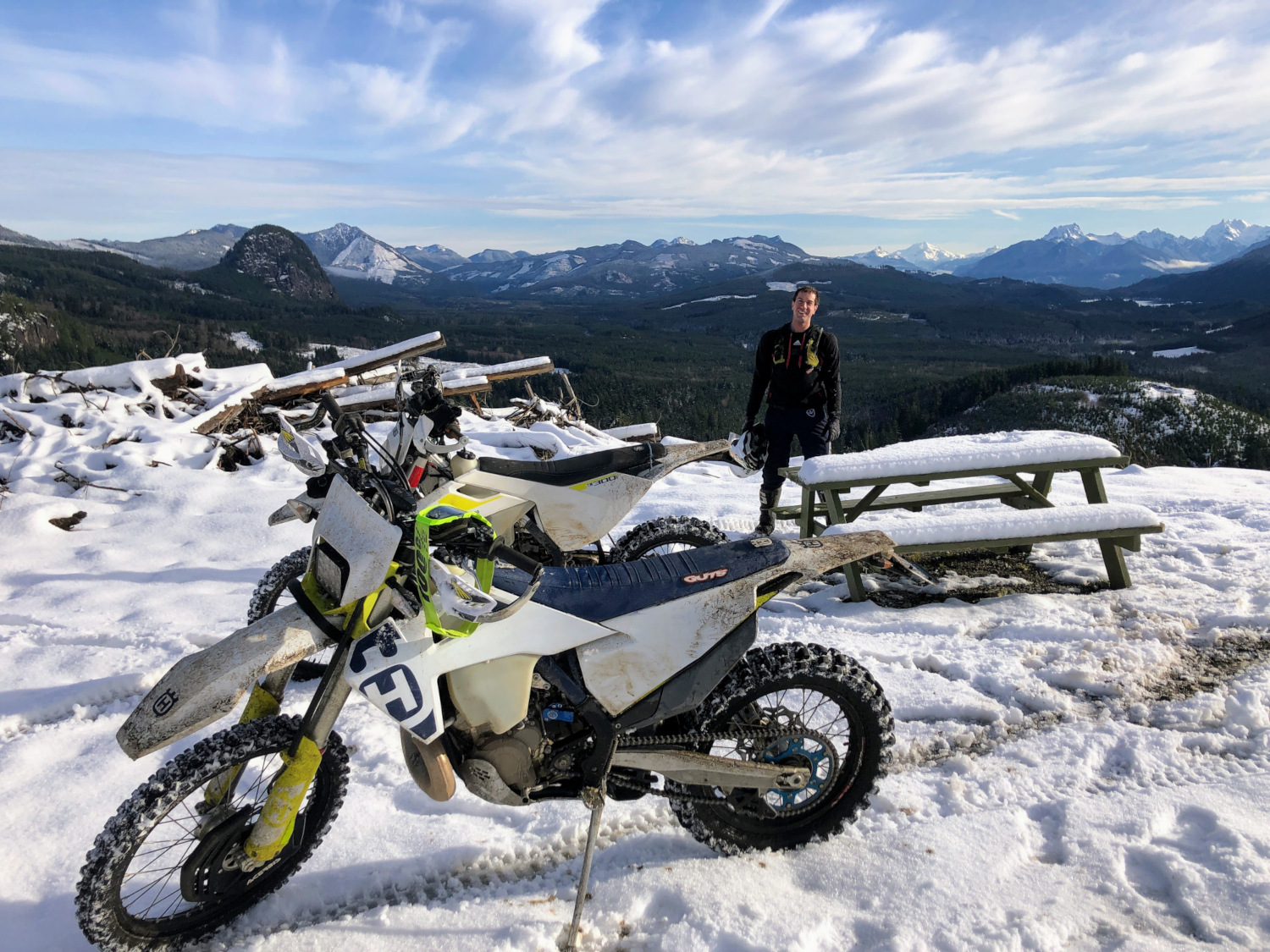 Walker Valley Table #2 in the snow